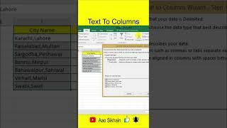 Text to Columns in Excel