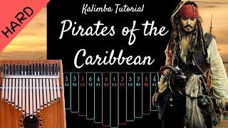 Pirates of The Caribbean | Kalimba Tutorial (Hard)