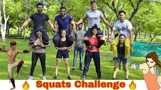 Squats challenge by Neera pal #squatschallenge #neerafitness