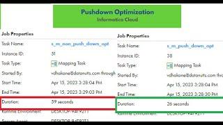 Push down optimization in Informatica cloud with Example | Performance tunning in Informatica |#pdo