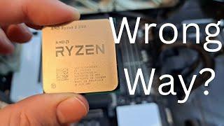 Deadly CPU Mistakes: Avoid Installing it the Wrong Way! #cpu #pcbuild #pcbuilding #gamingpc