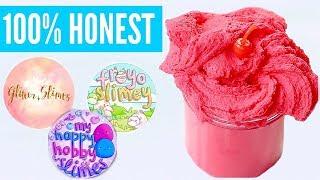 100% HONEST Famous Instagram Slime Shop Review! Famous US Slime Package Unboxing