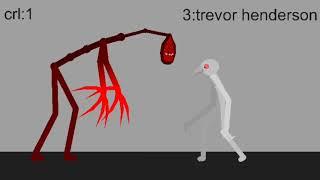 CRL vs Trevor Henderson | stick nodes animation