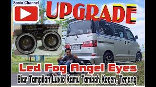 Upgrade Led Fog Angel Eyes Daihatsu Luxio