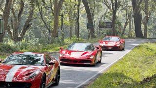 Ferrari's Roaring in Madikeri, Coorg | Ferrari Esperienza 2024 Rally Part 2