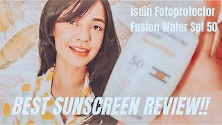 Review: Fotoprotector ISDIN FusionWater SPF 50+ | Happinessity