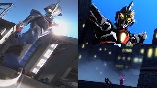 GRIDMAN ULTRAMAN NEXUS OP2 REFERENCE COMPARISON l グリッドマン ウルトラマンネクサス OP2 レファレンス 比較 (2005 & 2018)