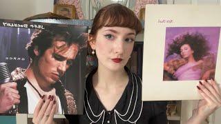 ASMR my vinyl collection ~ mostly vintage ~ up close whispers 