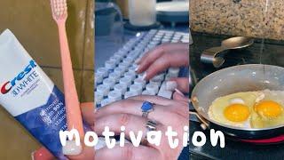 routines, cleaning and studying motivation