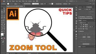 How to Zoom in and Out in Adobe Illustrator - Quick Tips