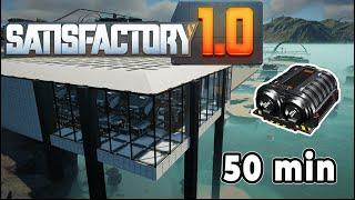 Build a MASSIVE Modular Engine Factory in Minutes in Satisfactory!