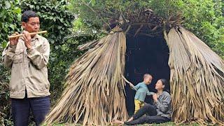 Single mother: I building a palm leaf house under the tree and should I go find my father?
