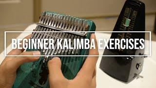 Beginner Kalimba Warm Up Exercises - Kalimba Lesson Tutorial