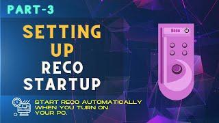 How to Set Up Reco Startup | Reco PC Server | Discord | Python Startup in Task Scheduler |GAKventure