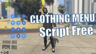 Script FiveM Free [Clothing menu]