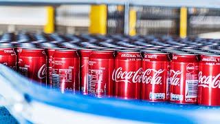 Coca-Cola Canning Line Factory -  Aluminum Can Manufacturing Processes