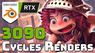Rendering in 16K!? RTX 3090 Comparisons in Blender + Maya