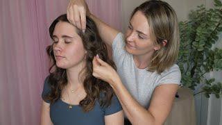 ASMR Perfectionist Hair Curling & Enhancing - Oil Spray, Finishing Touches, Attention to Detail