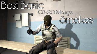 Best basic smokes on Mirage 2021 | Лучшие основные смоки на мираже 2021 | CS GO #2