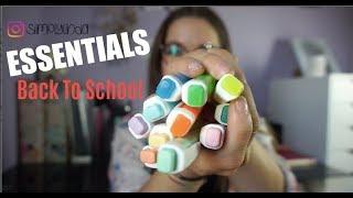 8 ESSENTIALS PER IL BACK TO SCHOOL! |SL