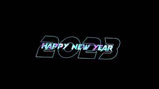 Happy new year whatsapp status||#new_year ||black screen whatsapp status||#2023 #attitiudeshayari
