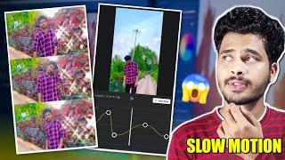 How to edit slowmotion videos in mobile || slow motion video Editing in Telugu || full tutorial 2024