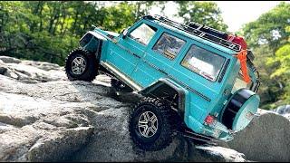 Team Raffee Co. (TRC) | BENZ G-Class 1/10 scale HARD BODY | Off-Road ASMR