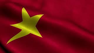 [10 Hours] Vietnamese Flag Waving - Waving Flags