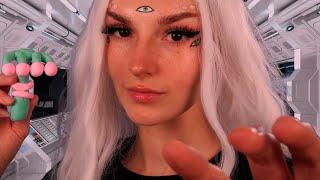 ASMR Alien Abducts You & Runs Experiments | Scanning You, Brain Cleansing, Ear Cleaning, & More!