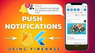 Flutter Push Notifications using Firebase