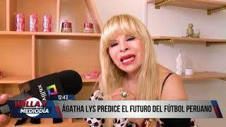 Willax Noticias Edición Mediodía - MAR 21 - AGATHA LYS PREDICE EL FUTURO DEL FÚTBOL PERUANO | Willax