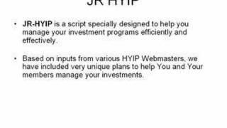 JR-HYIP Scripts