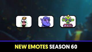 All New Emotes Season 60 - Clash Royale