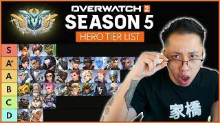 Overwatch 2 - SEASON 5 Hero Tier List