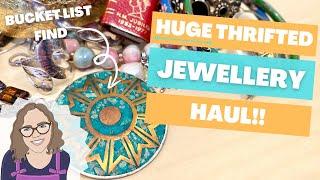 What Jewellery Did I Thrift This Summer & What Sold? HUGE Car Boot Sale Reseller Thrifted Haul!