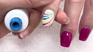 Cute summer nail art design 2021/YouTube Amy Huynh