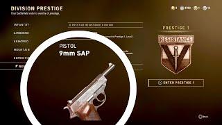 How to Get the New 9mm SAP in Call of Duty WWII + 9mm SAP Pistol Gameplay