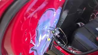 2022 Toyota CHR Bazooka tube install Identification of the speaker wires without pulling door panels