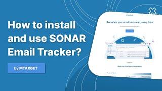 How to install and use SONAR Email Tracker?