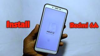 How To Install MIUI 12 Redmi 6A | Install Fastboot ROM Any Xiaomi | MIUI 12 Update | Dot SM