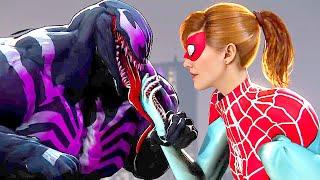 Marvel Rival's Venom Tries To Taste Mary Jane