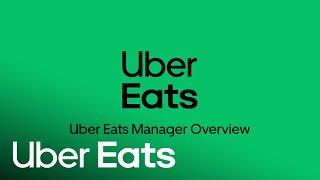 Uber Eats Manager Overview | Uber Eats