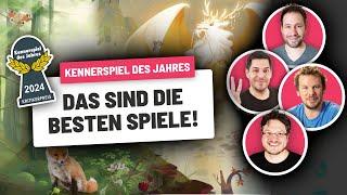 Unsere Empfehlungen zum Kennerspiel des Jahres 2024!