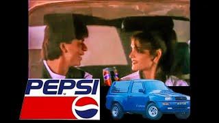 1996 Pepsi Ad featuring Shah Rukh Khan, Sandali Sinha and a Labrador with Tata Sierra Karma