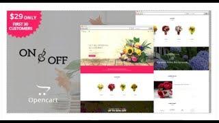 On Off - Flowers & Multipurpose OpenCart Theme | Themeforest Download