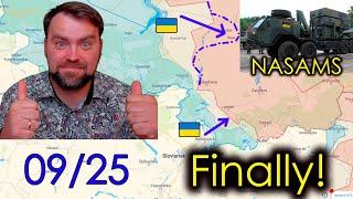 Update from Ukraine | Good news from Lyman | Ukraine finally got the Air Defense NASAMS