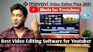 OMG ! This is the Best Video Editing Software for Youtubers || Movavi Video Editor Plus 2021- Review