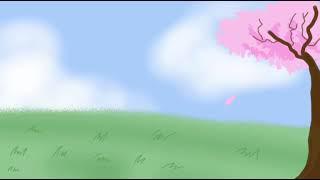 Peaceful Cherry Blossom Scene | Relaxing Nature Animation