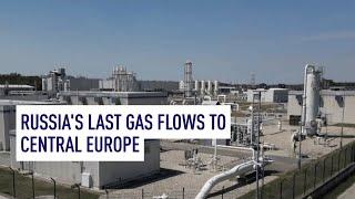 Russia's last gas flows to Central Europe