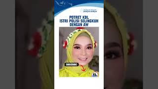 Karina Dinda Lestari Istri Polisi Selingkuh #shorts #beritaterkini